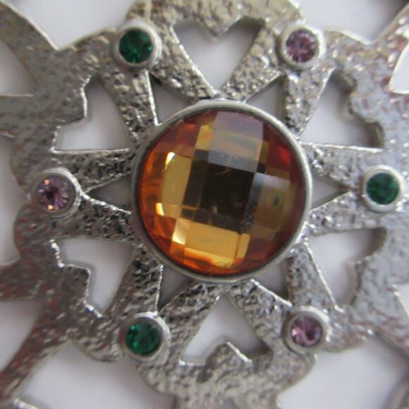 First Issue Liz Claiborne Snowflake Christmas Tree Ornament 2007 NEW in Box - Picture 5 of 11